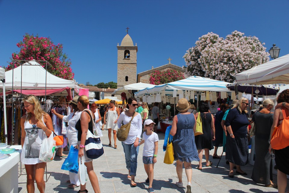 There's plenty to explore in the pretty town of San Pantaleo