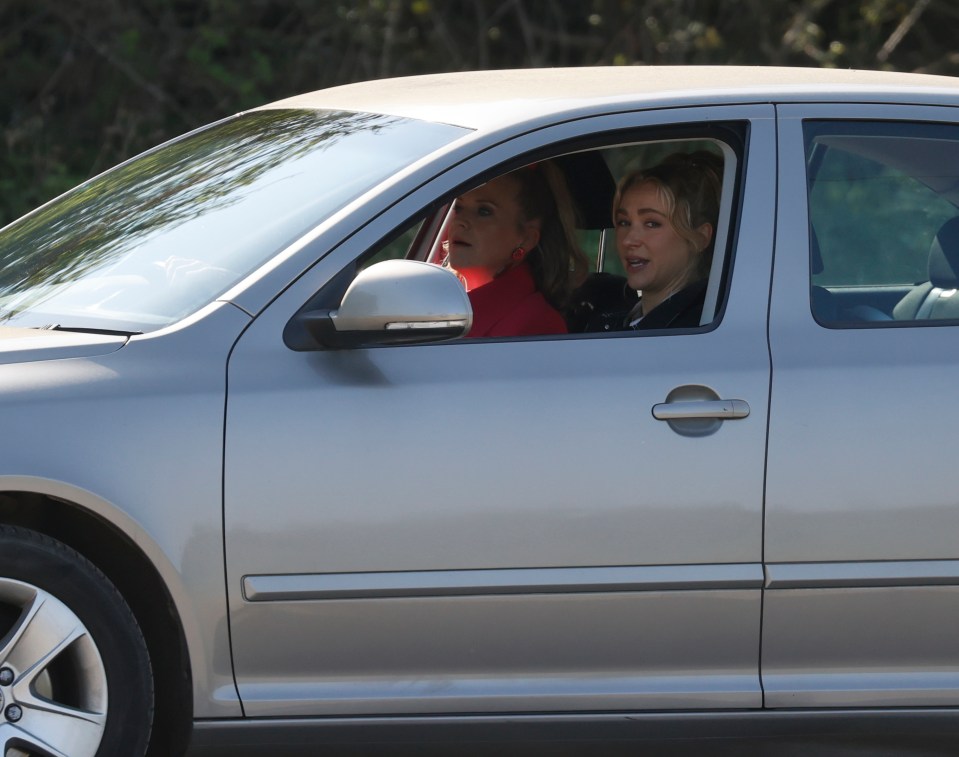 Nancy and Linda got into a heated row in the car