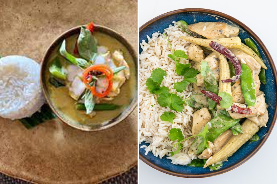 It was surprisingly easy to pull off Giggling Squid's Thai Green curry for under £3