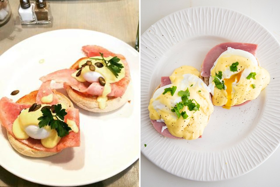 I wouldn't bother making Eggs Benedict at home again!