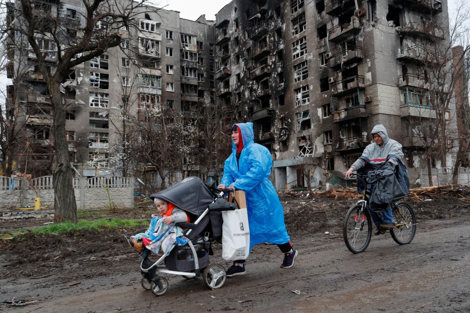 Mariupol has been devastated by weeks of Russian bombardment