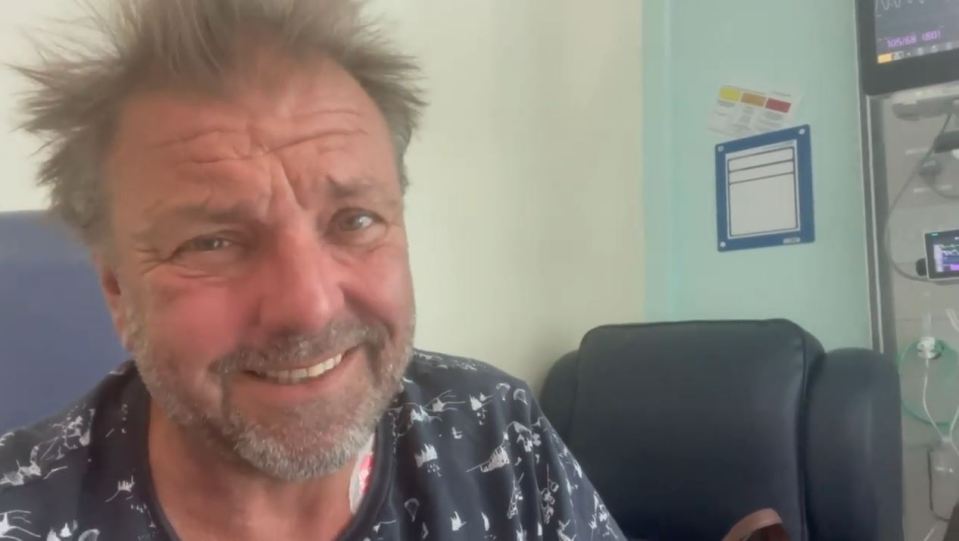 Martin Roberts has revealed the treatment he is having around his heart