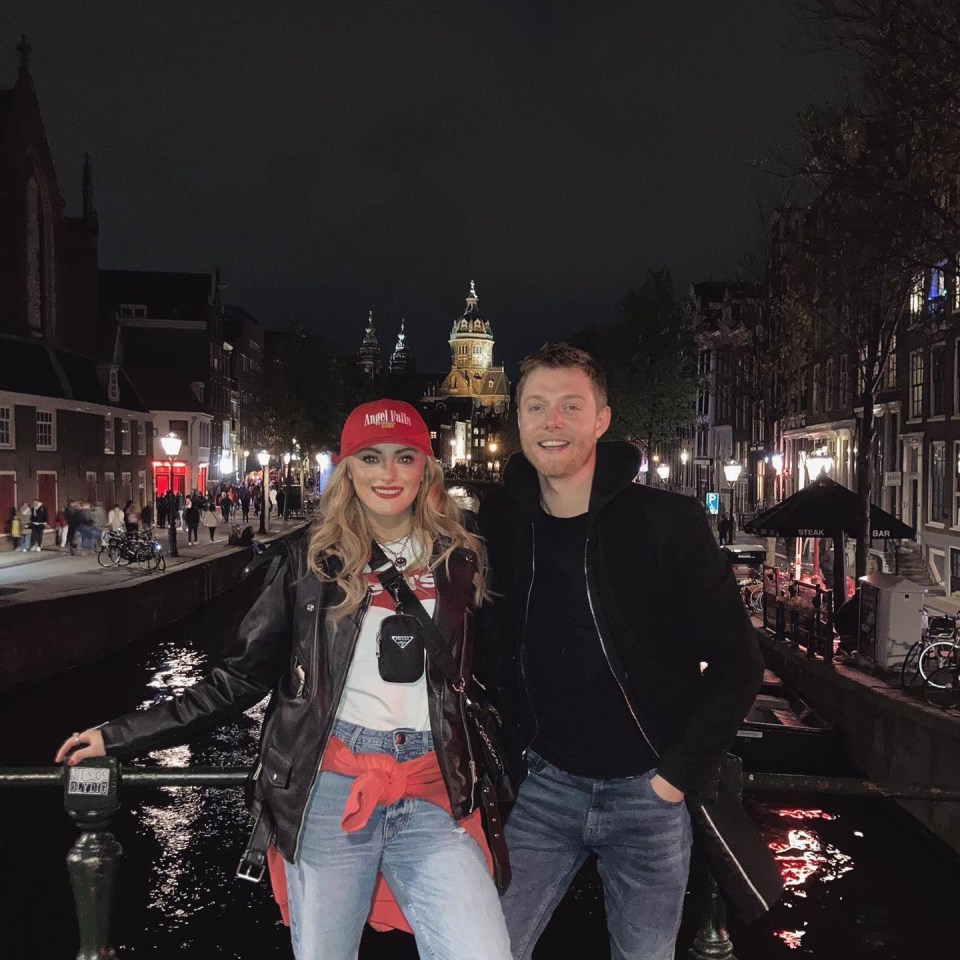 Corrie’s former onscreen husband and wife Katie McGlynn and Rob Mallard holiday in Amsterdam