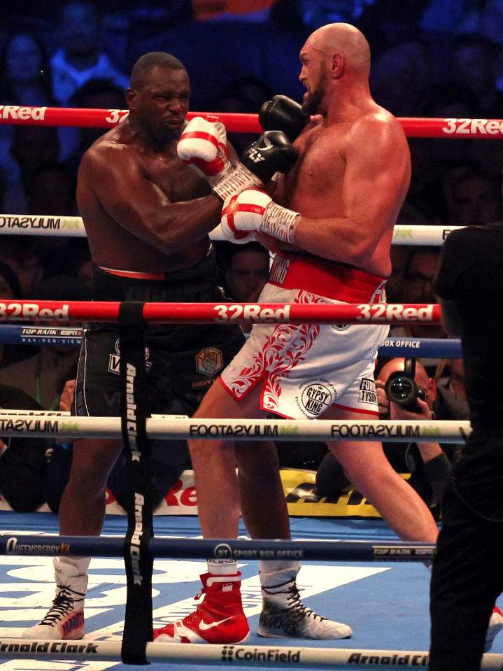 Fury retained his WBC heavyweight title with a huge knockout of Whyte