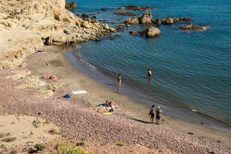 Ver in Spain is one of the best known nudist beaches in the country