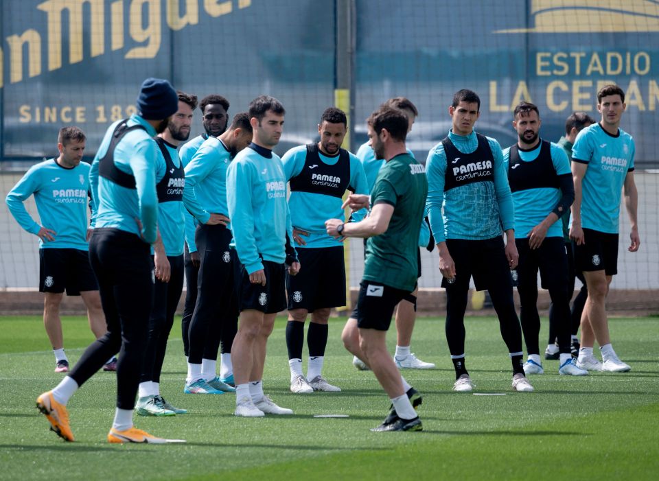 The Spanish side are preparing to take on Liverpool in the semi-finals on Wednesday