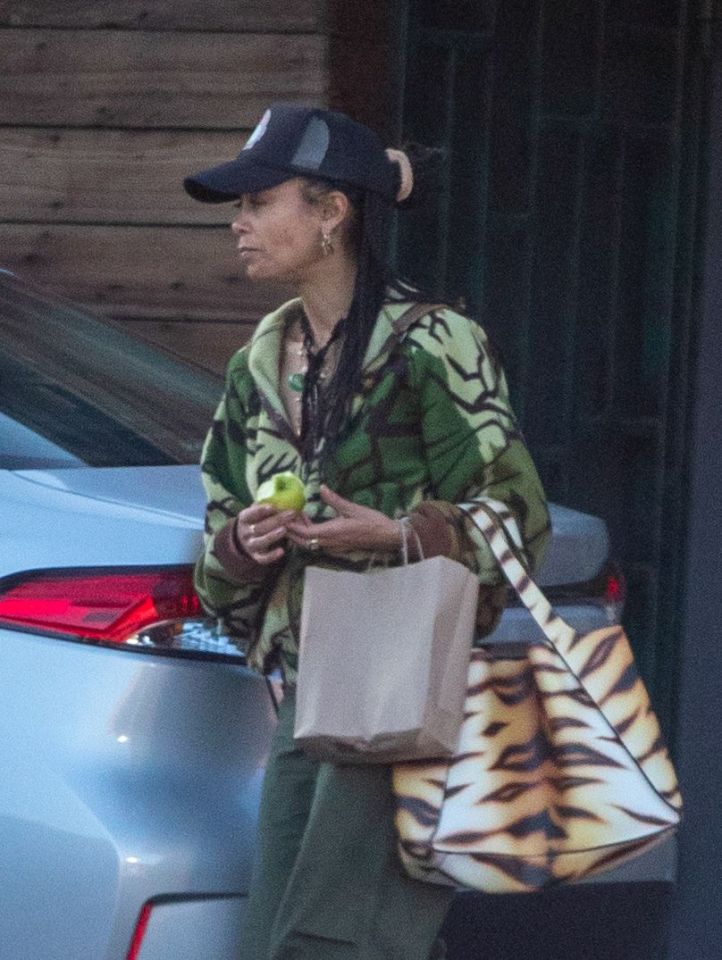 Thandiwe Newton was pictured leaving a cannabis store in LA