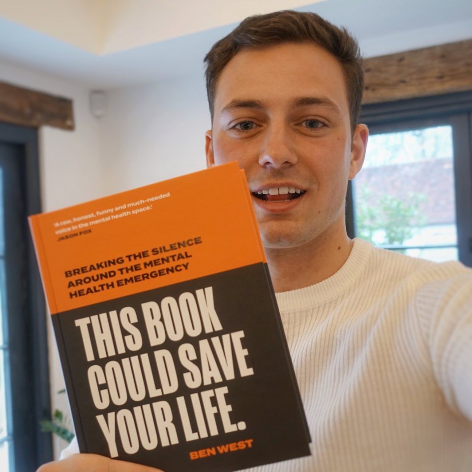 Ben has now released his first book, with the hope the advice can help others who are struggling with their mental health