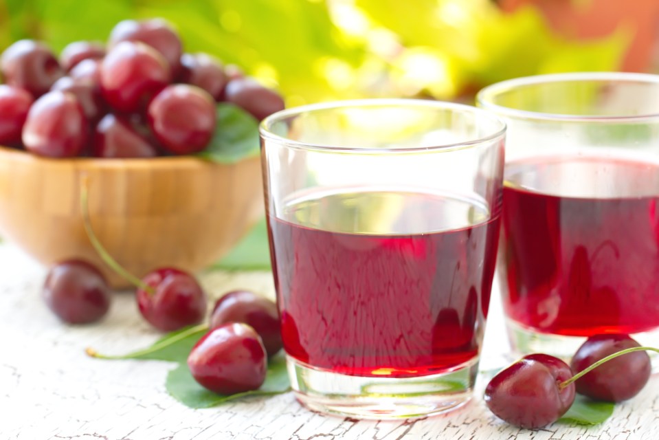 Cherry juice will also keep your memory in shape