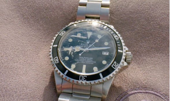 The Rolex was bought in the 1980s for just over £400