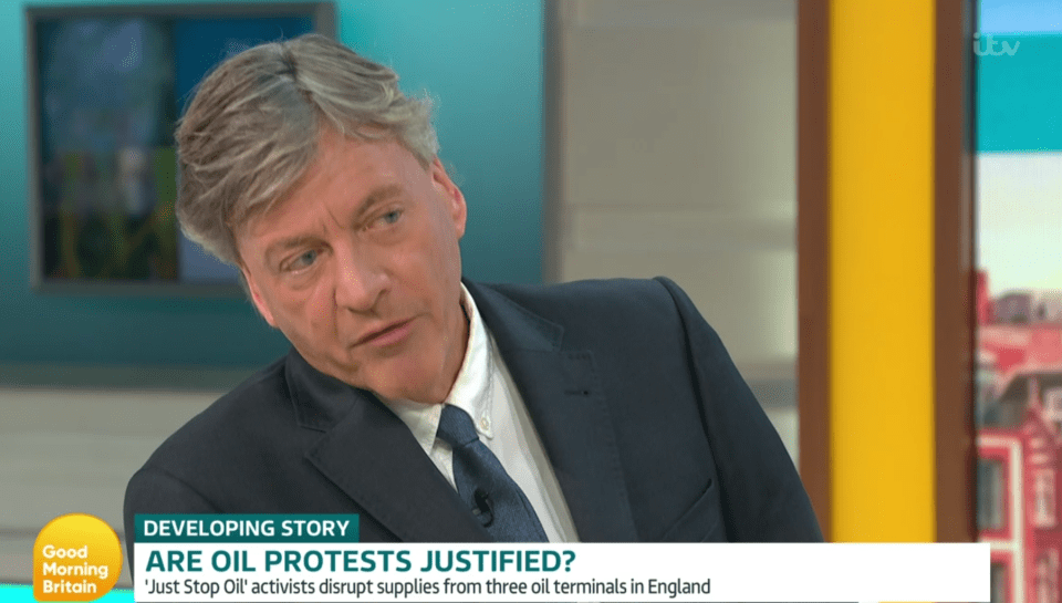 Richard Madeley was accused of bullying a GMB guest today