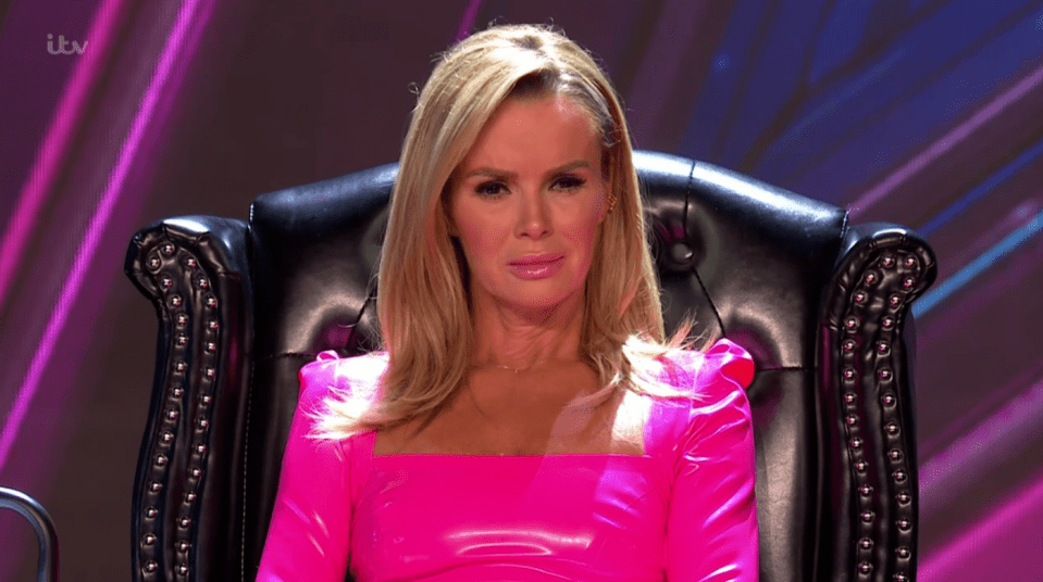 Amanda Holden was hypnotised during the act, leaving viewers even more terrified