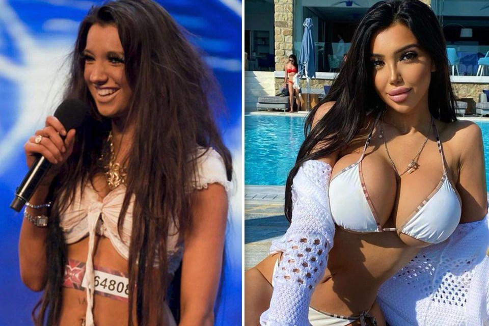 Former X Factor star Chloe Khan has transformed her appearance and is an OnlyFans model