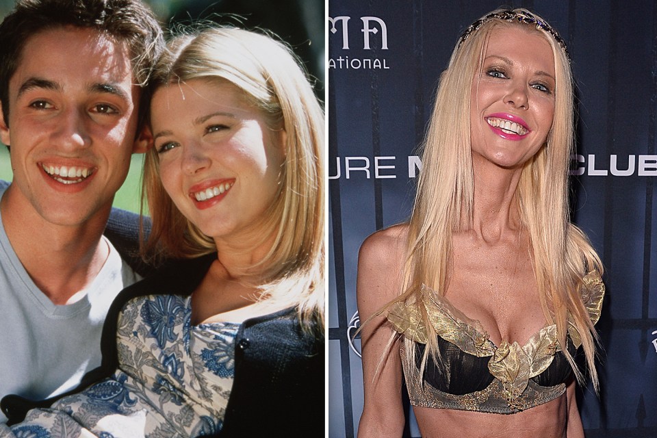 After a failed boob job American Pie star Tara Reid was left with uneven and scarred breasts