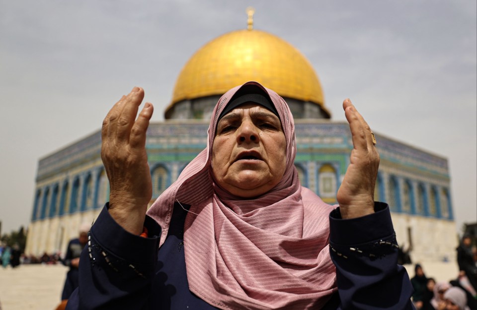 A regular scene of conflict is at the Al-Aqsa mosque where Muslims gather each evening during Ramadan