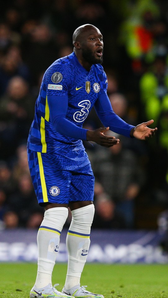 Romelu Lukaku is back in training ahead of Chelsea's FA Cup semi-final against Crystal Palace