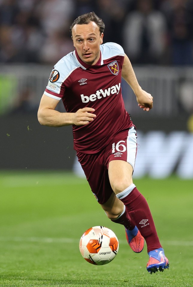 But the prospect of Champions League football won't postpone Mark Noble's retirement plans