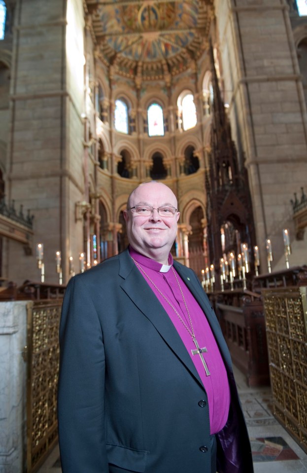 A traditional Protestant ceremony, conducted by the Bishop of Cork, Paul Colton, sealed Victoria and David’s love