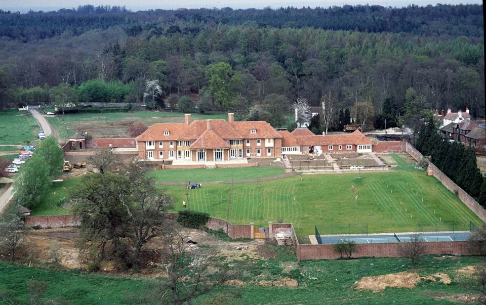 The incident is said to have taken place at  Sunninghill Park, where Prince Andrew shared a home with ex-wife Sarah Ferguson