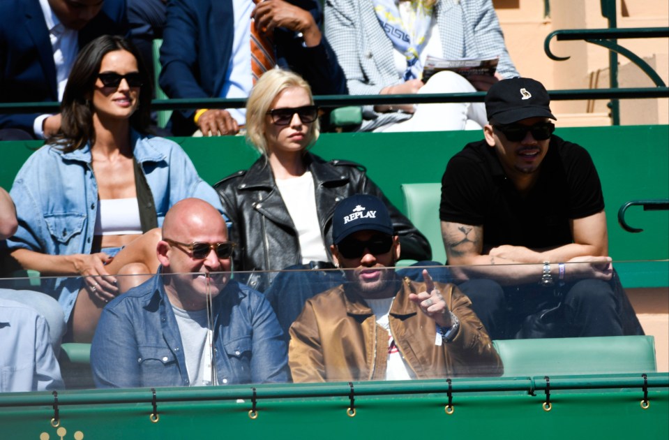 Paris Saint-Germain superstar Neymar took off for the Monte Carlo Masters