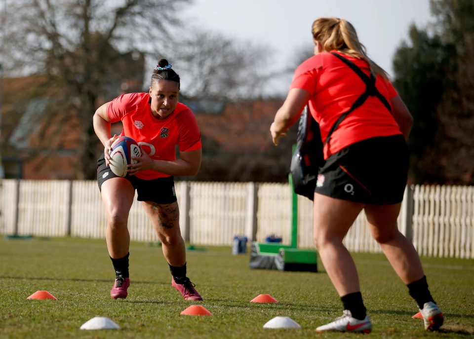 Shaunagh Brown is ready to deliver a hammer blow to Italy’s TikTok Women’s Six Nations hopes on her England return