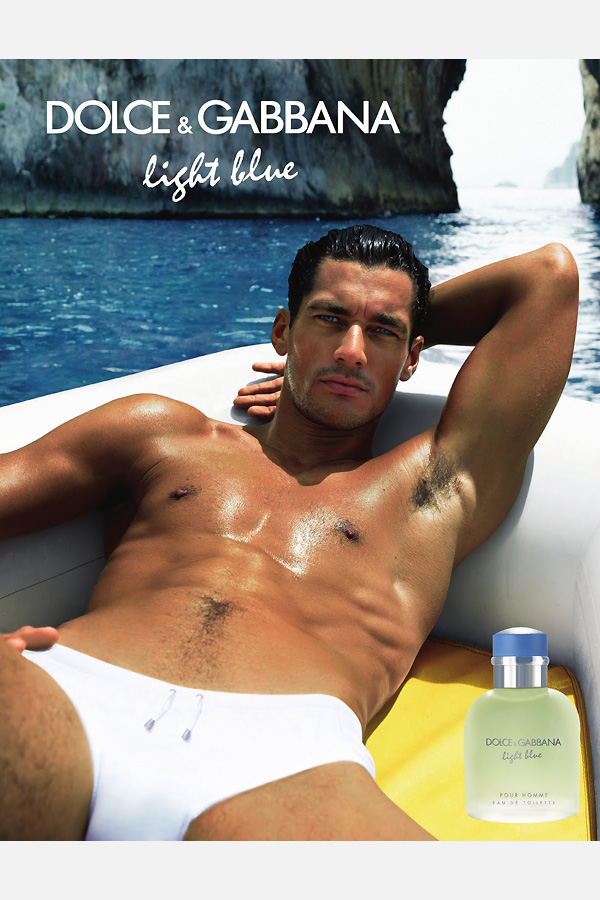 Dolce & Gabbana model David Gandy has admitted self-doubt about his looks