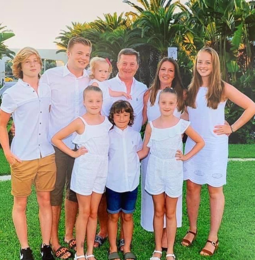 Jeanie Bastyan, 46, from Cardiff, south Wales, is married to Gavin Bastyan, 54, a manager, and mum to Michael, 22, Paige, 21, Ben, 20, Emily and Ava, 13, Tobie, 11 and Ettie, four