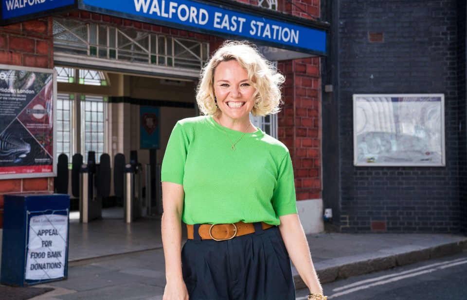 The EastEnders actress gushed over her ‘beautiful daughter’