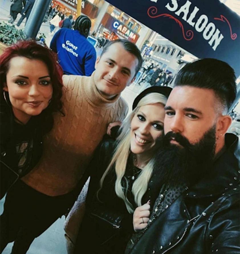 Max and Shona went out with his DJ pal Matt Spracklen and another woman at a country music festival at London's O2