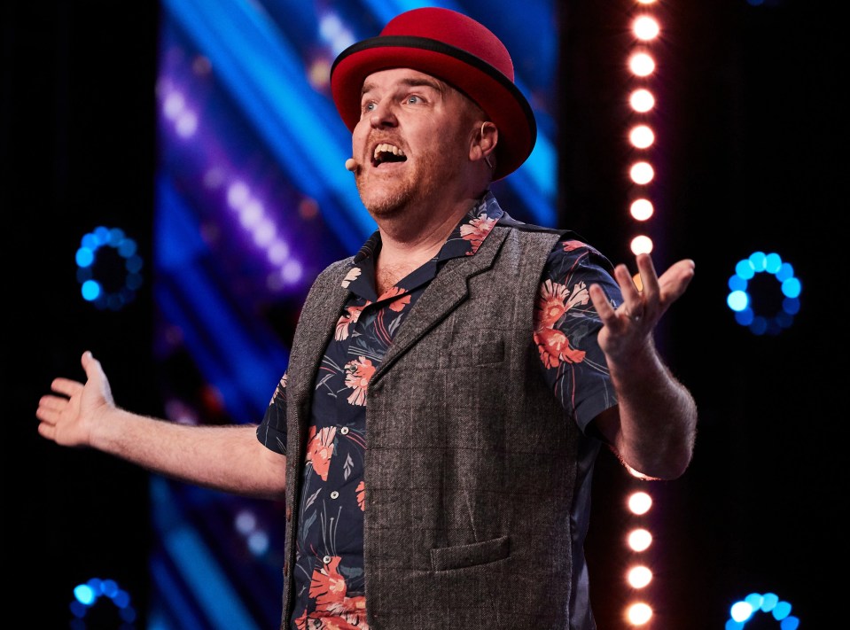 Pete Cann 'The Laughter Man' appeared on Britain's Got Talent last weekend