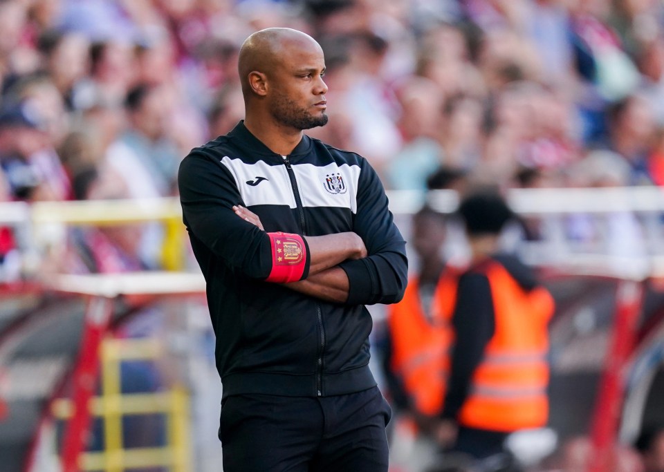 Burnley are preparing to ramp up their pursuit of Vincent Kompany