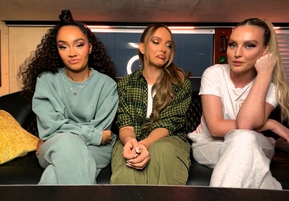 Jade could be seen looking emotional in the interview