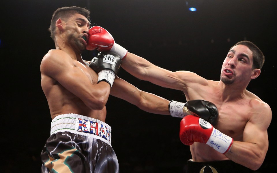 Danny Garcia beat Amir Khan in 2012