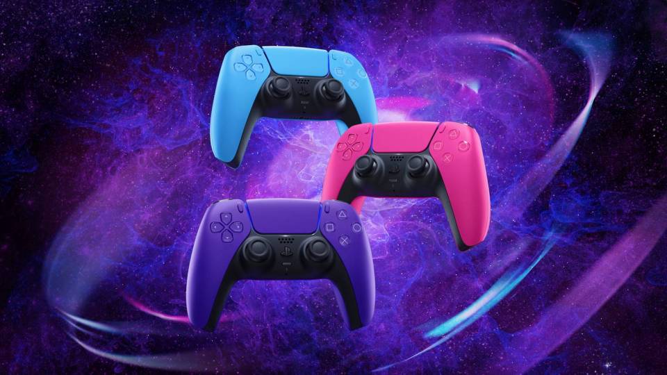 Sony has multicoloured controllers too