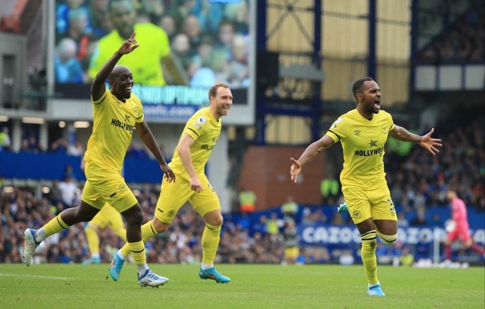 Brentford star Rico Henry (right) has said his mum was racially abused by Everton fans