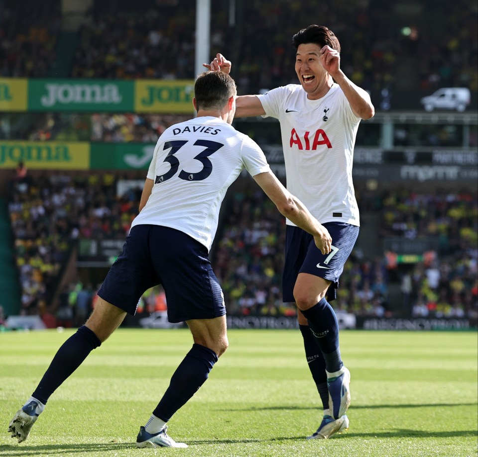 Son will face Spurs team-mate Ben Davies for the clash against the Welsh in Cardiff