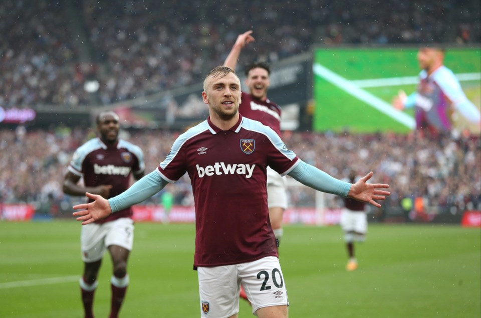 Jarrod Bowen scored twice to put West Ham 2-0 up