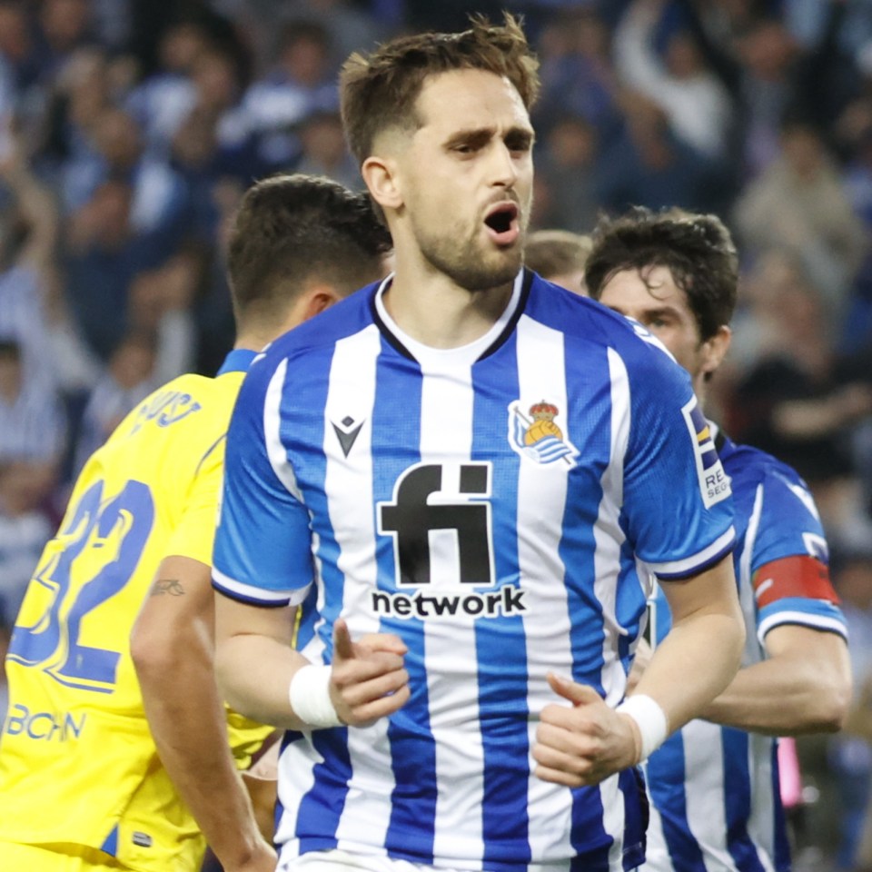 Januzaj has been in Spain since 2017 - making 168 appearances