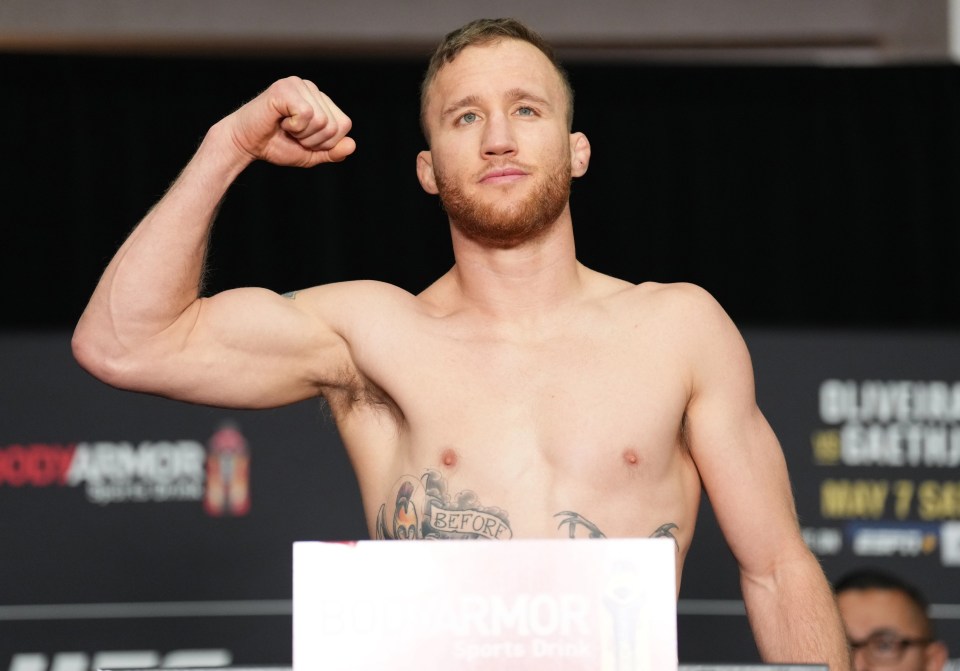 Justin Gaethje has made weight