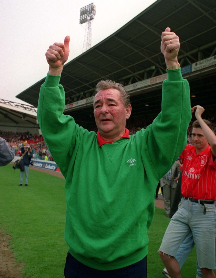 Clough won back-to-back European Cups