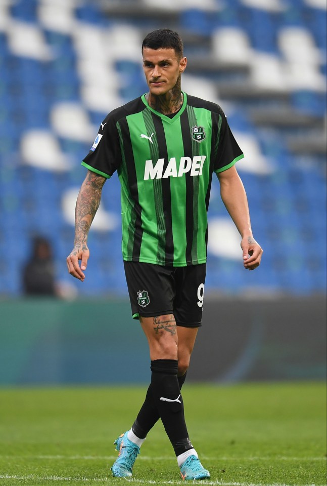 Sassuolo star Gianluca Scamacca has been linked with a move to Newcastle