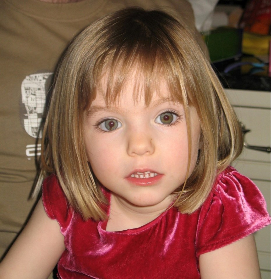 Madeleine McCann was snatched in Portugal in 2007 aged three