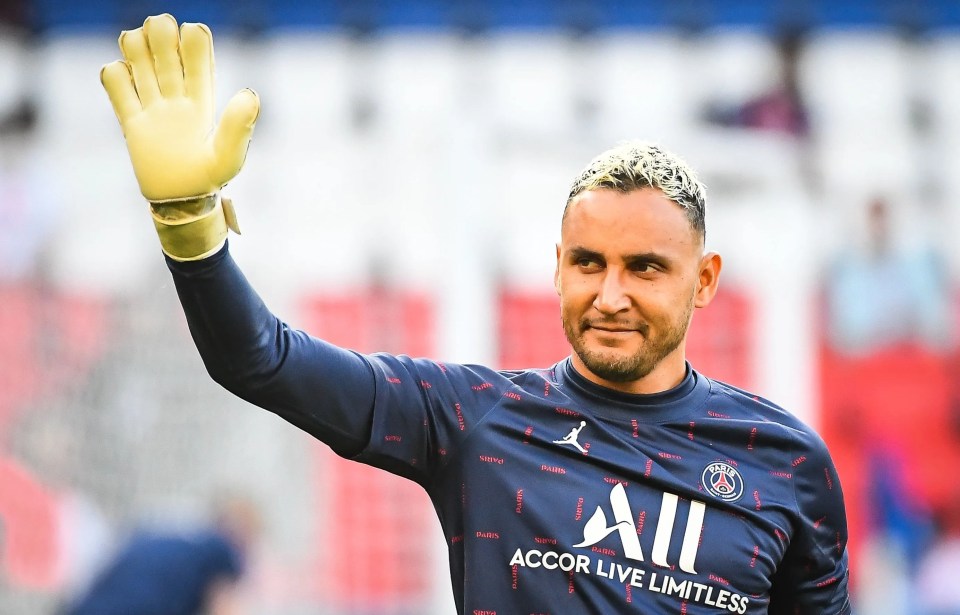 Keylor Navas has featured more for the club than any other PSG goalkeeper this campaign but looks set to leave the Ligue 1 leaders