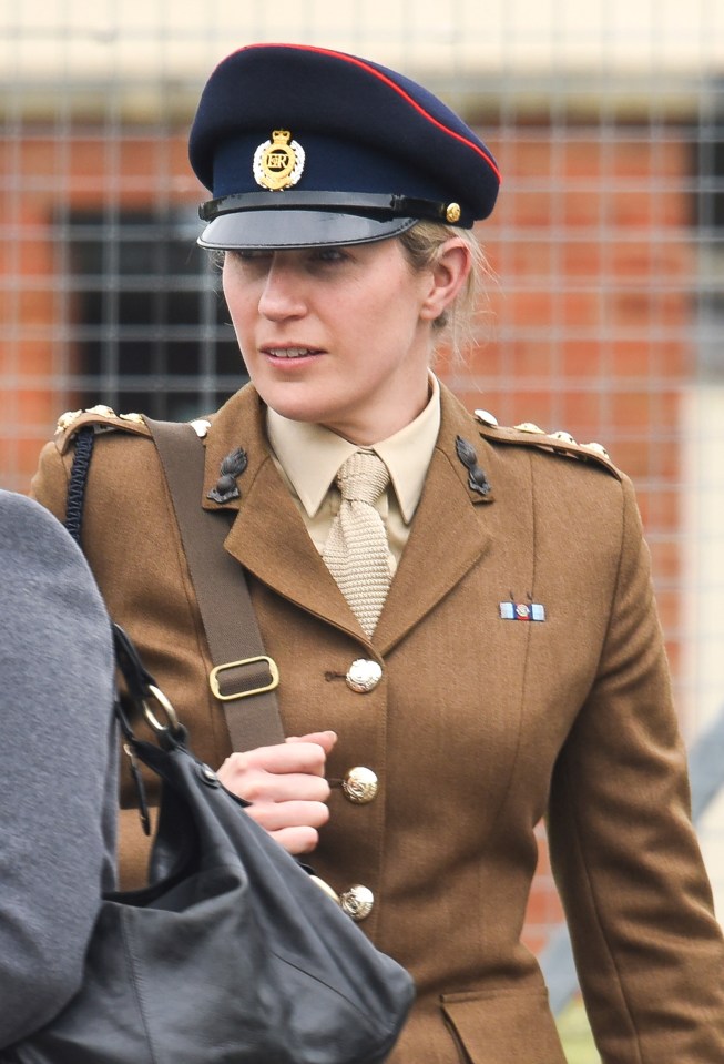 Captain Ruth Cork kicked a Sandhurst cadet who kept making errors