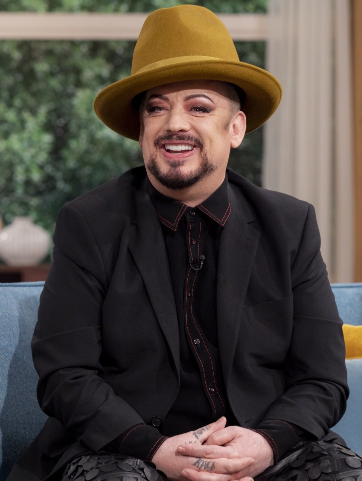 Fans of Boy George noticed he was speaking differently to normal after spotting his pearly whites