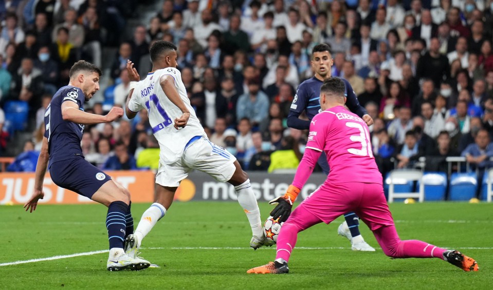 Man City were coasting into the Champions League final until Rodrygo poked in in the 90th minute