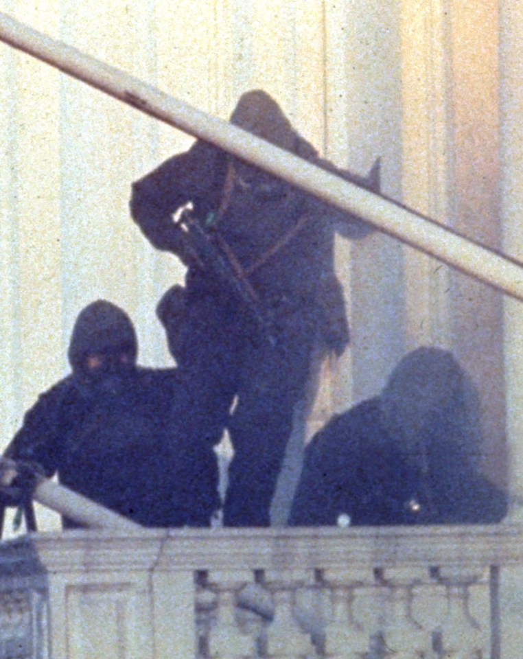 The SAS stormed the embassy after a six-day stand off – the siege was over in 17-minutes