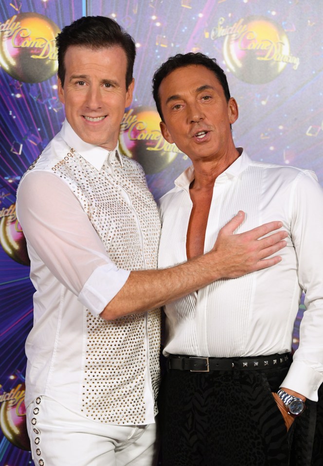 He covered for Bruno Tonioli, who was stuck in the US