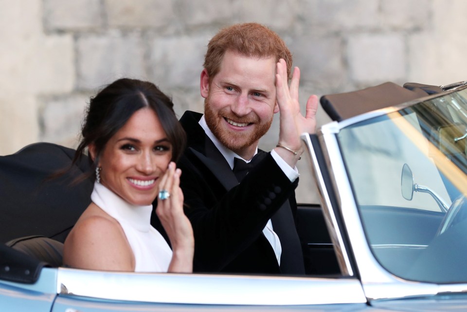 Meghan and Harry are celebrating their fourth wedding anniversary today at their mansion in Montecito