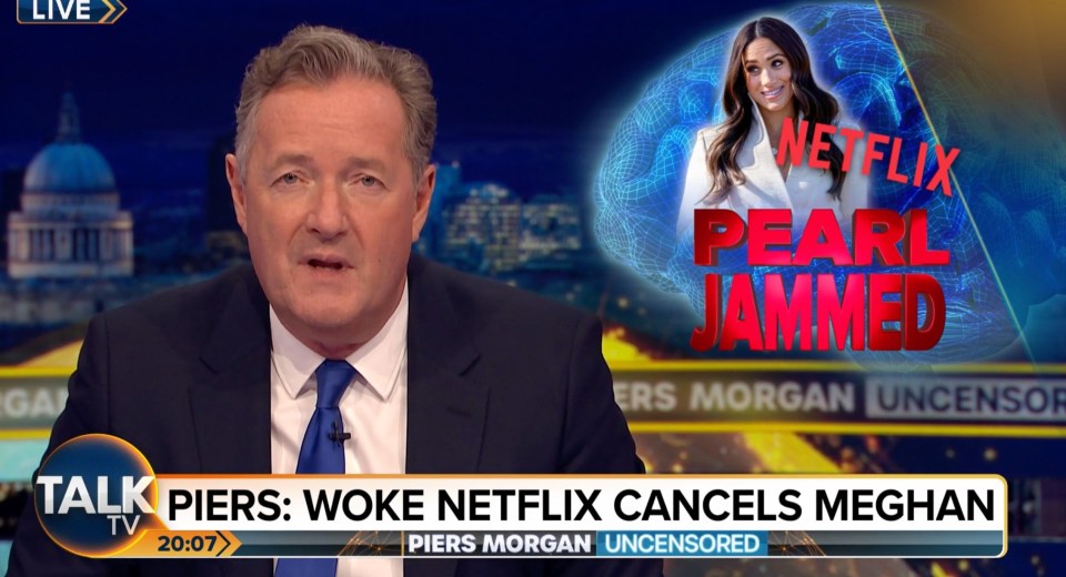 Piers Morgan on tonight's TalkTV